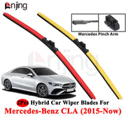 Front Windshield Wiper Blade Set for Mercedes-Benz Cla Model -Present and Newer 2019