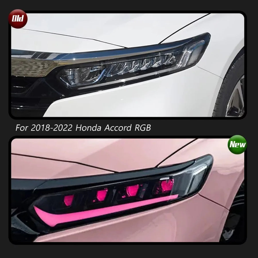 LED Headlight Assembly Set for 2018–2022 Honda Accord