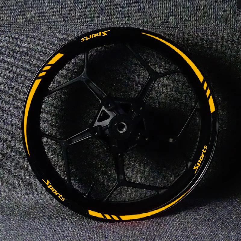 18-Inch Reflective Wheel Rim Stripe Decal