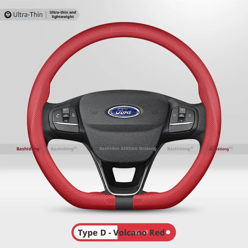 Nappa Steering Wheel Cover for Ford Explorer Mustang