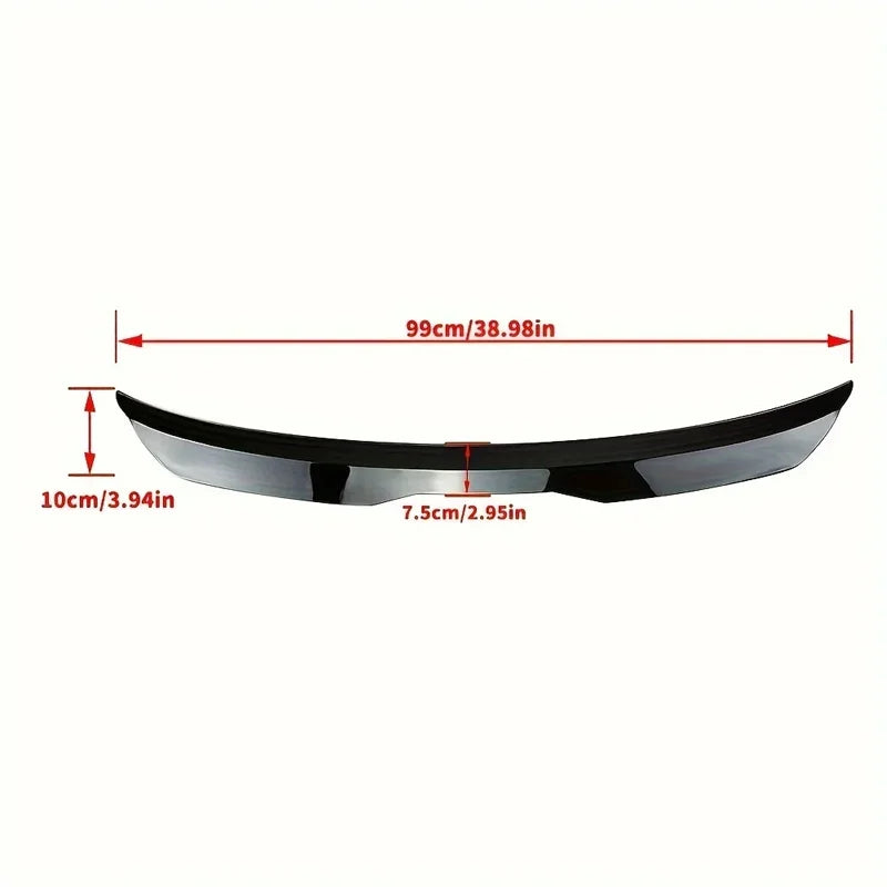 Gloss Black Rear Roof Spoiler for BMW 1 Series