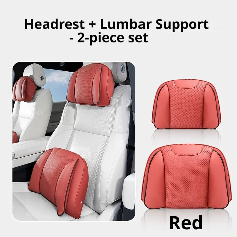 Chery Car Headrest and Lumbar Support Pillow