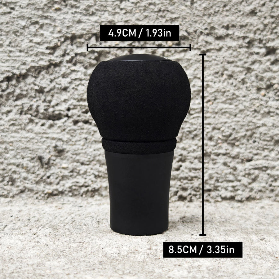 Suede-leather Manual Gear Shift Knob