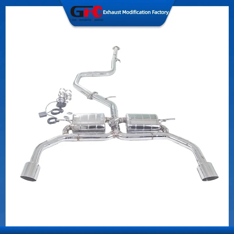 Stainless Steel Valved Cat-Back Exhaust System for Hyundai Elantra N 2024-2025