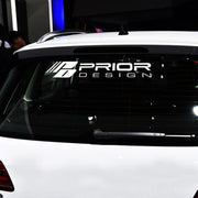 Reflective Racing Headlight Eyebrow Vinyl Decal