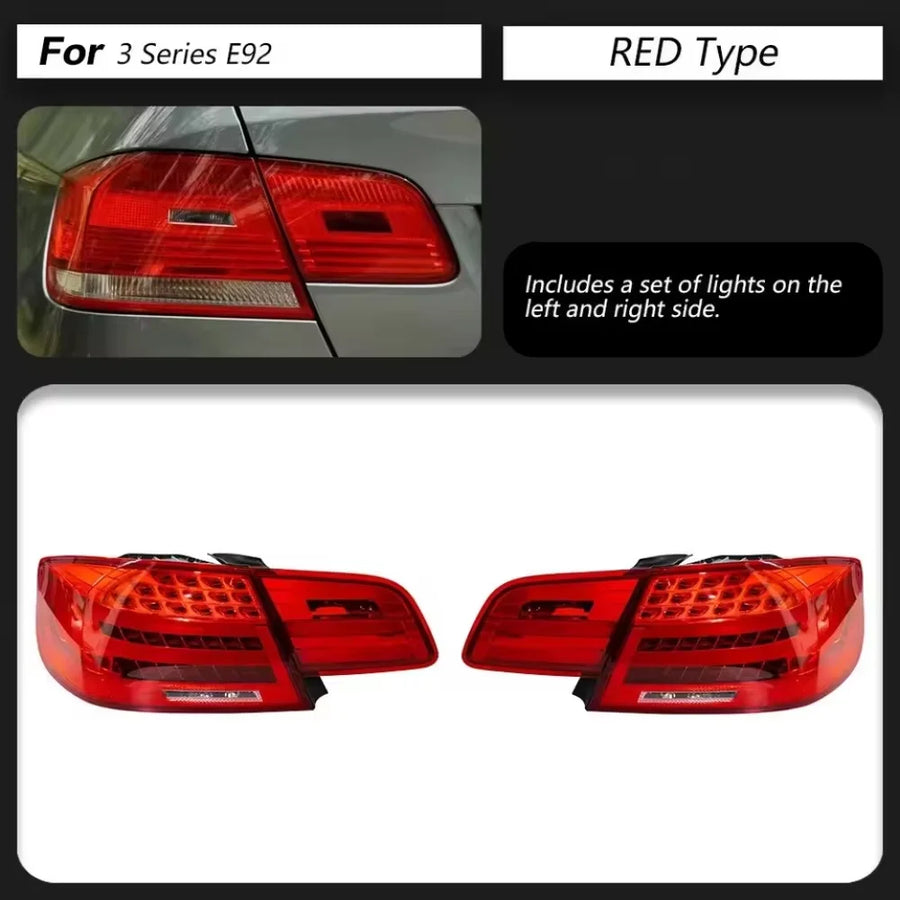 LED Tail Light Assembly Set for 2006–2013 BMW M3