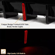 LED Rear Bumper Diffuser for BMW 5 Series G30/G31/G38 2017-2023