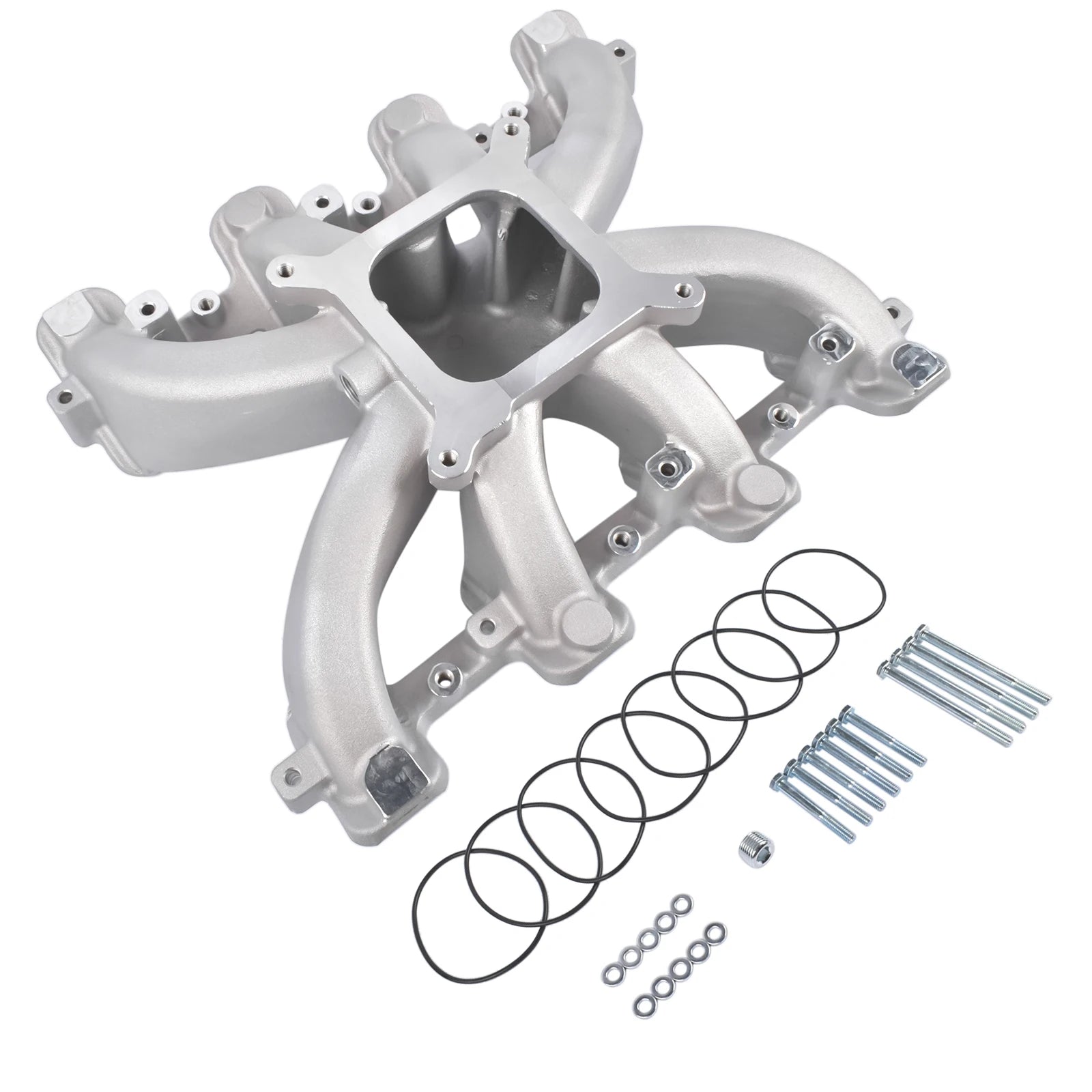 Single-Plane Carbureted Intake Manifold for Chevrolet LS1/LS2/LS6