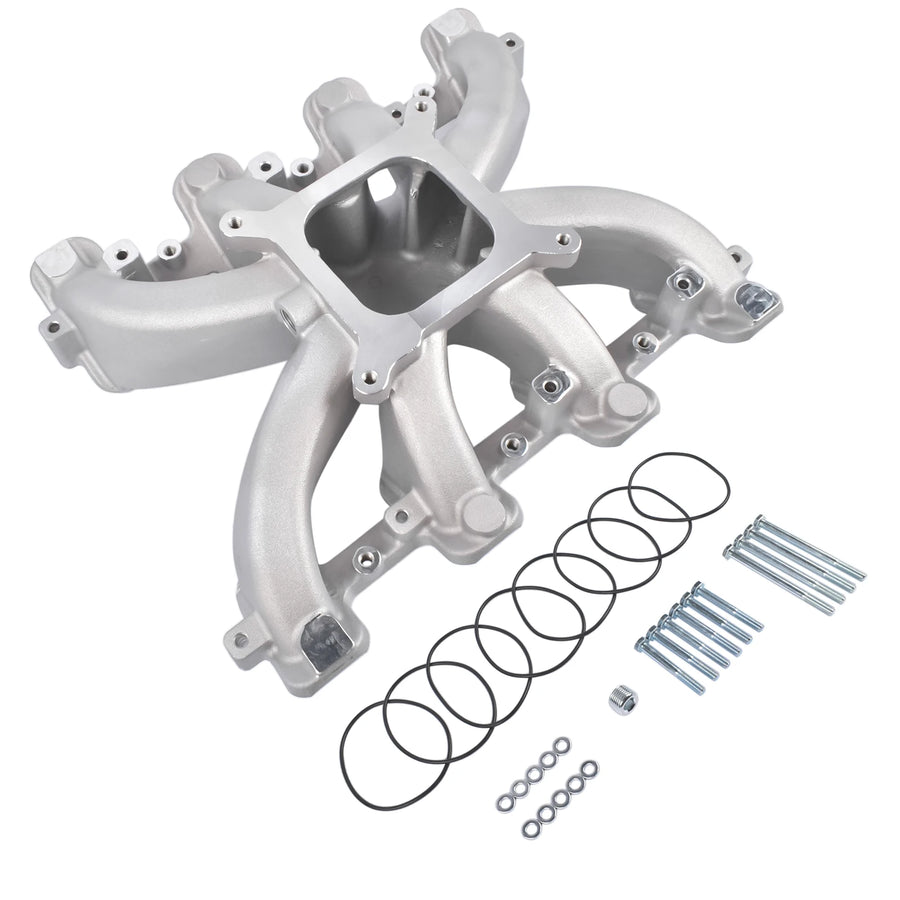 Single-Plane Carbureted Intake Manifold for Chevrolet LS1/LS2/LS6