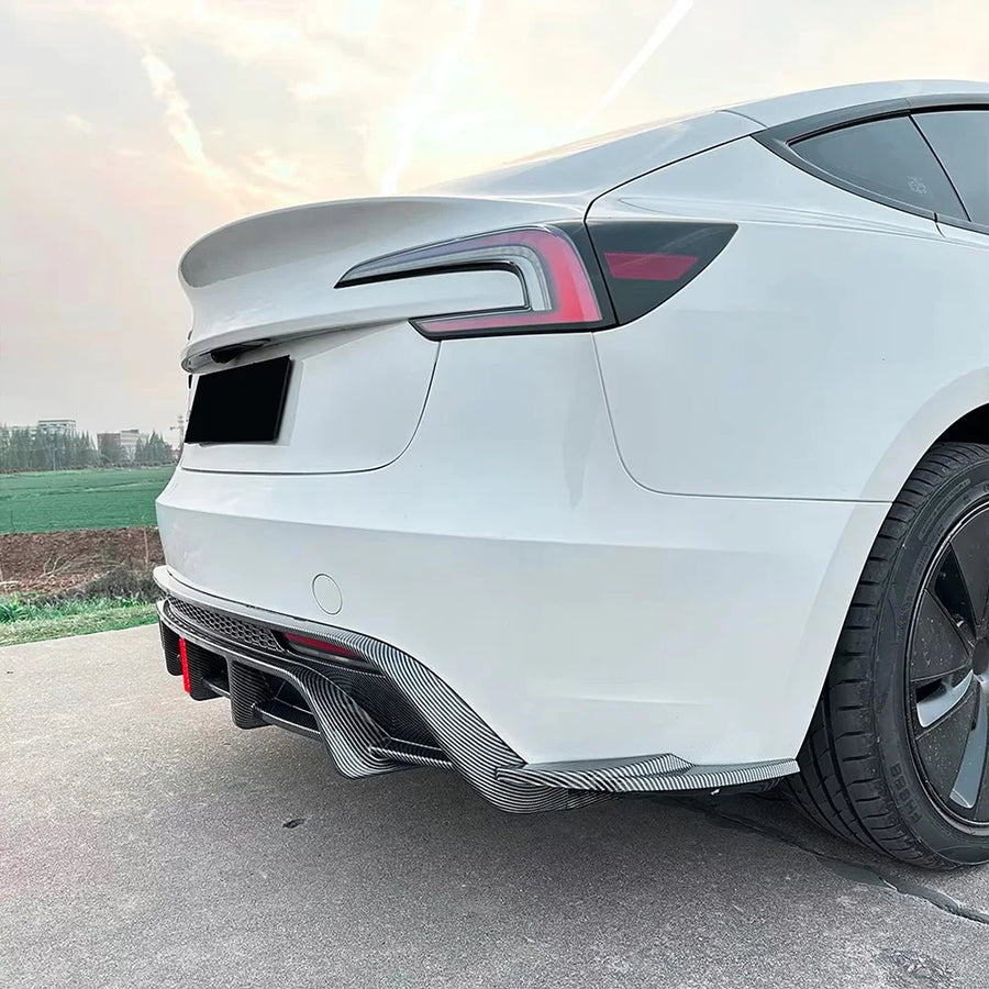 Rear Bumper Diffuser for Tesla Model 3 2024-2025