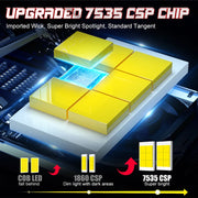 2-Piece H1/H4/H7/H11/9005/9006 LED Headlight Bulb – 6000K