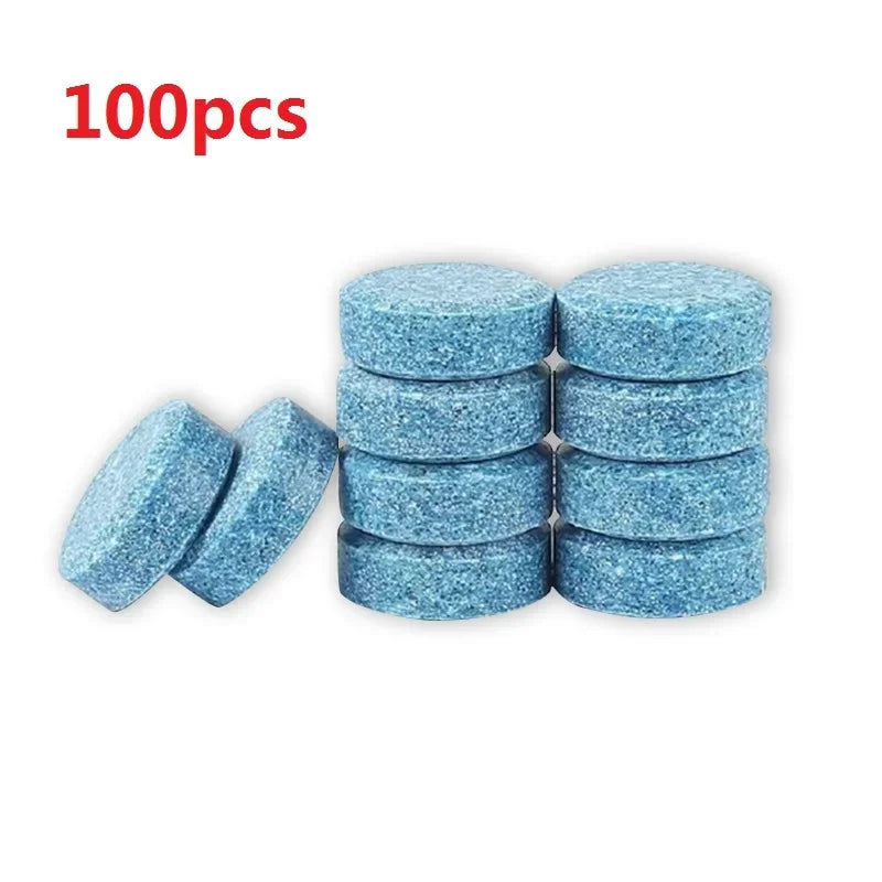 Concentrated Windshield Washer Cleaning Tablets – 5 to 100 Pack