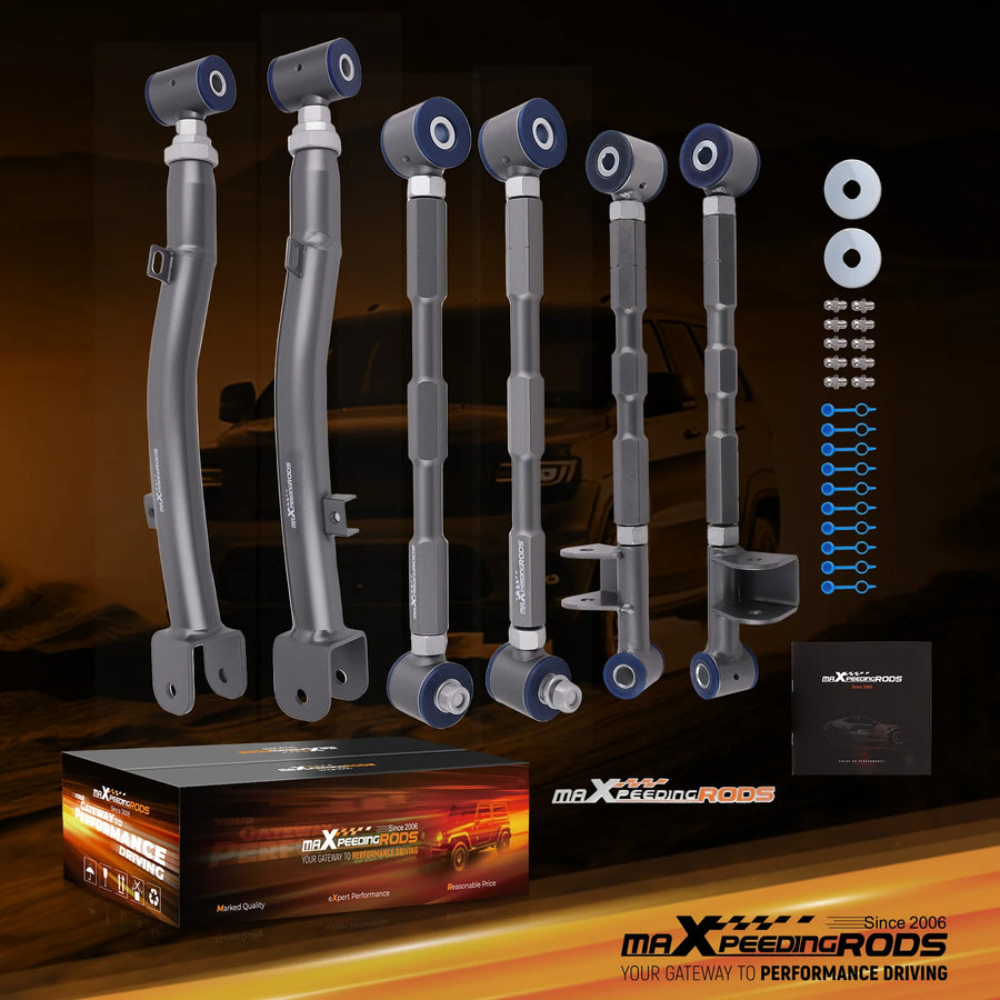 Adjustable Rear Control Arm Kit for 2002–2007 Subaru Impreza/WRX/STI