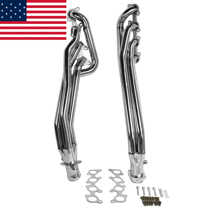 Stainless Steel Exhaust Header Set for Ford Mustang GT 2011-2016