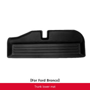 All-Weather Floor Mats and Cargo Liner Set for Ford Bronco 2021 2025 Left Hand Drive Waterproof