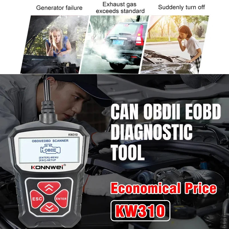 KONNWEI KW310 OBD-II Code Reader