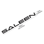 SALEEN Windshield Vinyl Decal for Ford Mustang – 100 × 7.5 cm