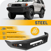 Full-Width Steel Front Bumper for 1996–2002 Toyota 4Runner