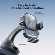 Joyroom Dashboard/Windshield Phone Mount with 360° Rotation