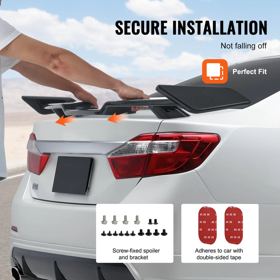 Gloss Black Rear Spoiler – 2018–2023 Toyota Camry