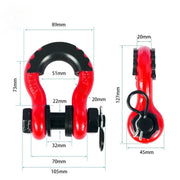 4.75-Ton 3/4-Inch D-Ring Recovery Shackle