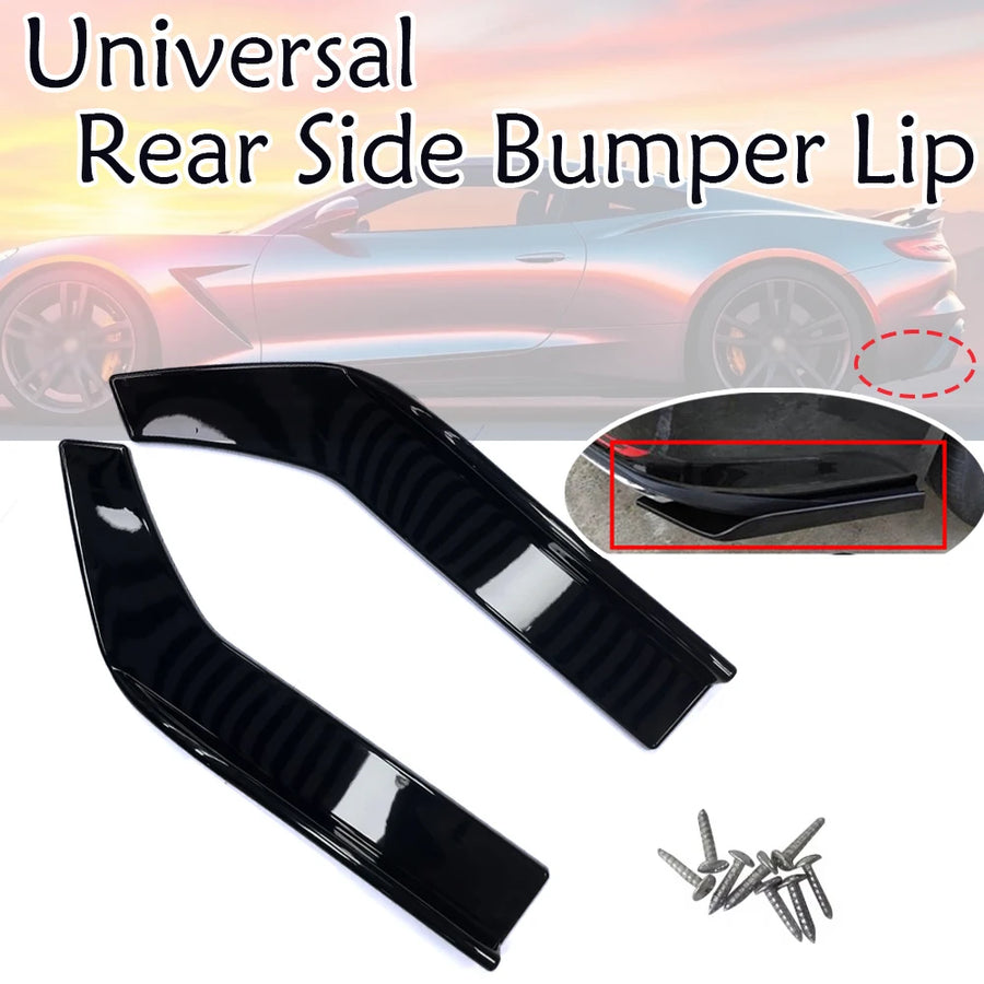 Universal Rear Bumper Corner Splitters – Pair