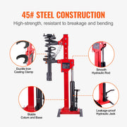 4.5-Ton Hydraulic Strut Spring Compressor with 1-Ton Compression Force