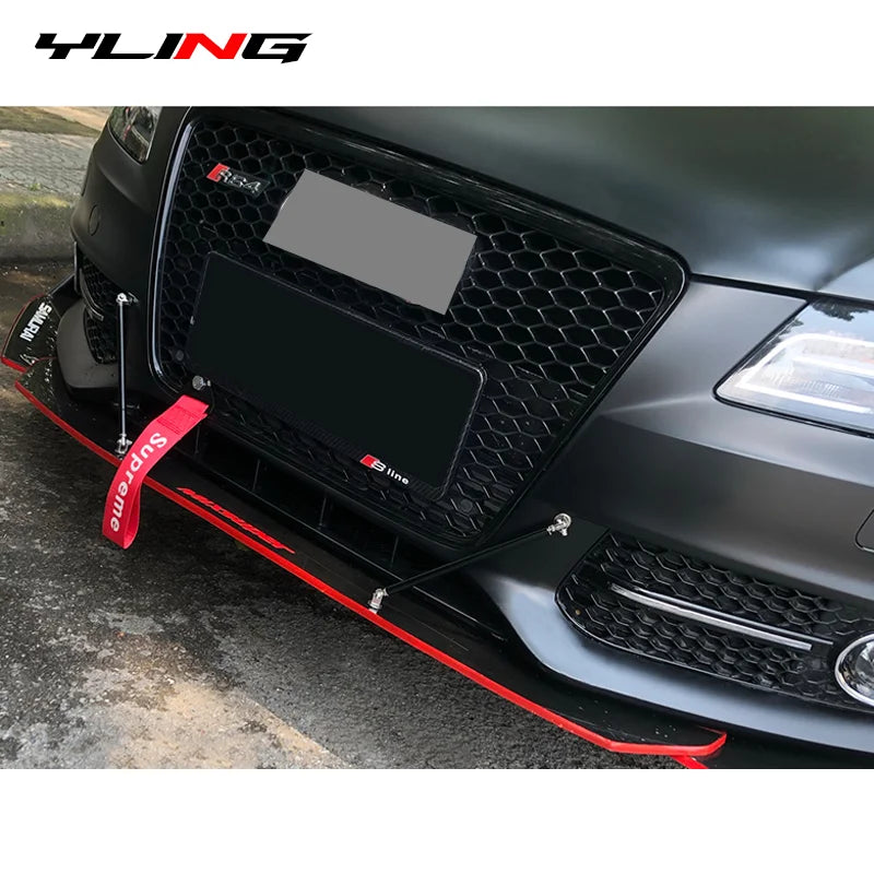 Aluminum Bumper Splitter Support Rod Kit for BMW/Peugeot