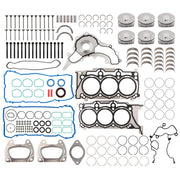 3.6L Piston, Ring, Valve and Bearing Kit for 2011–2016 Dodge Journey