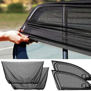 Universal Mesh Side-Window Sunshade Pair for Cars and SUVs