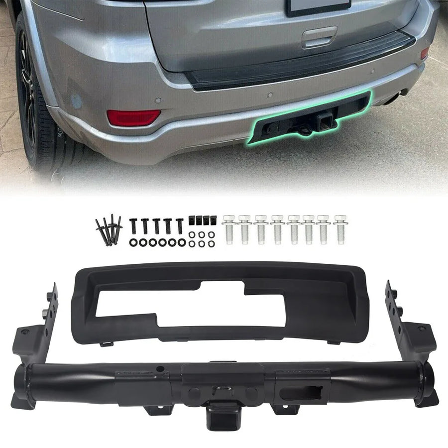Trailer Hitch Receiver Bezel & Plug for 2011–2022 Jeep Grand Cherokee