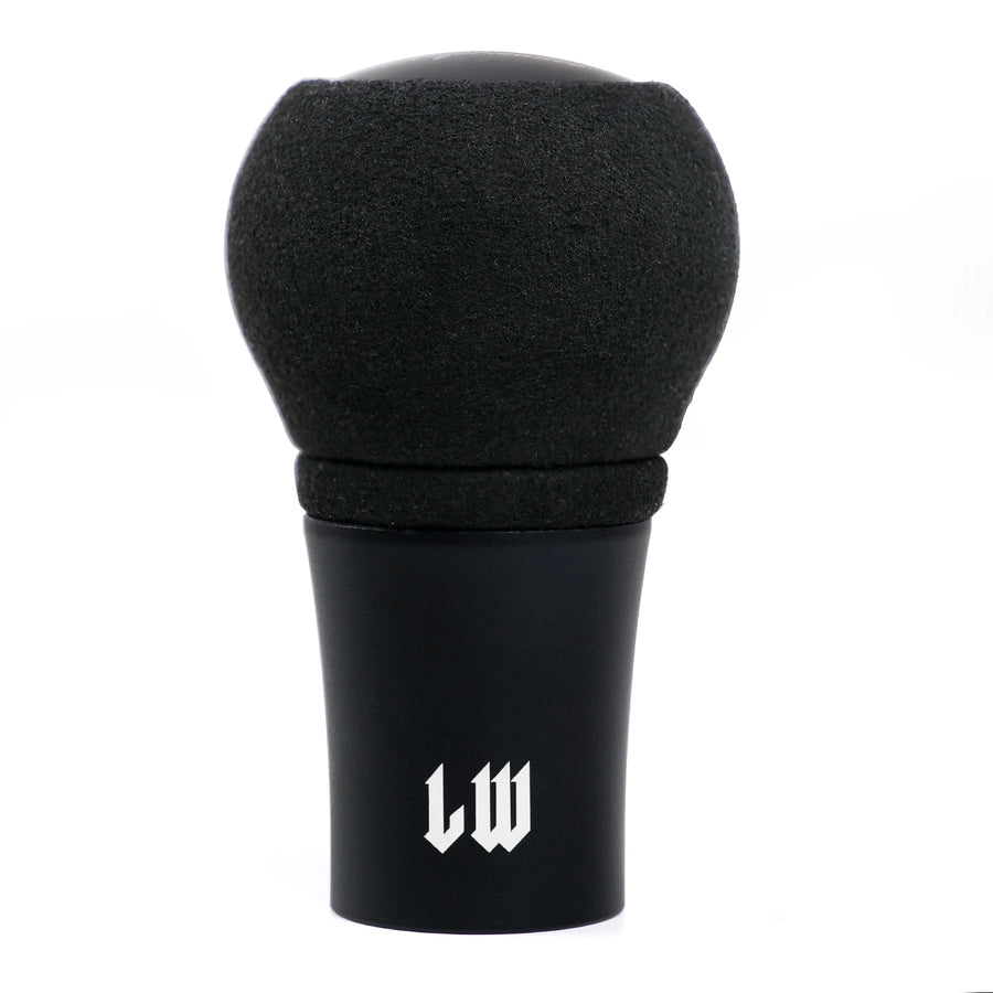 Universal Black Suede Manual Shift Knob