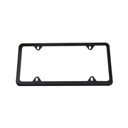2-Piece Black Stainless-Steel US License Plate Frame Set