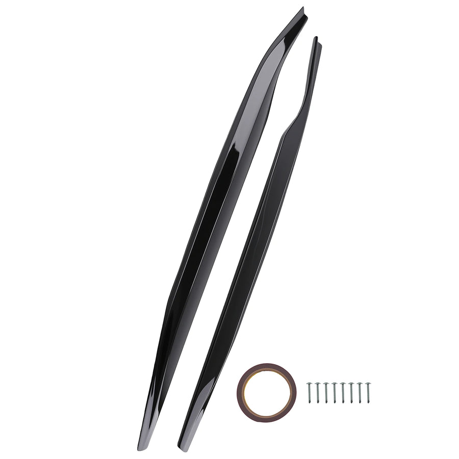 Black Side Skirt Extensions for 2014–2019 Corvette C7