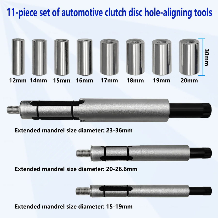 11-Piece Clutch Alignment and Installation Tool Kit