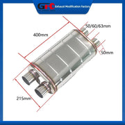 Universal 304 Stainless Steel Performance Exhaust Muffler