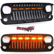 Front Grille for 2007–2018 Jeep Wrangler