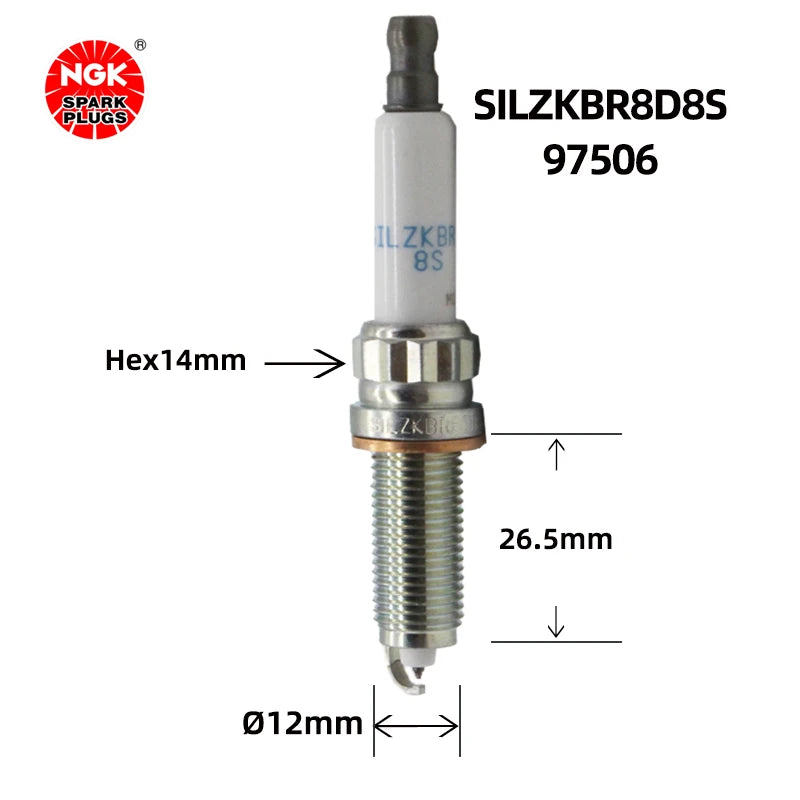 NGK Iridium Spark Plug 97506 12120039664 for BMW & Nissan & Volkswagen Models