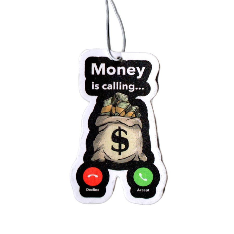 Money-Stack Hanging Car Air Freshener