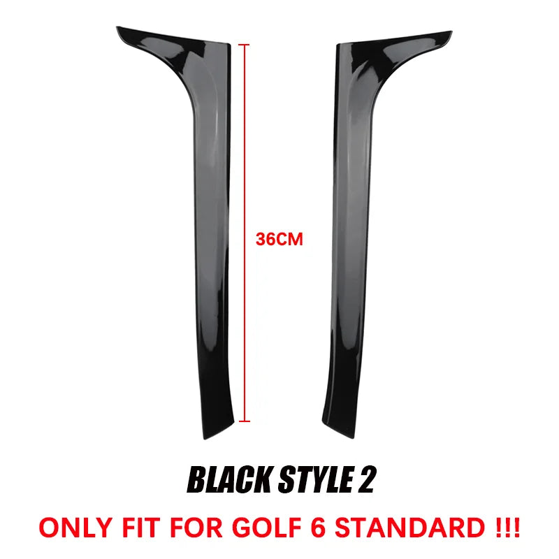 Gloss Black Rear Spoiler for 2008–2013 Volkswagen Golf