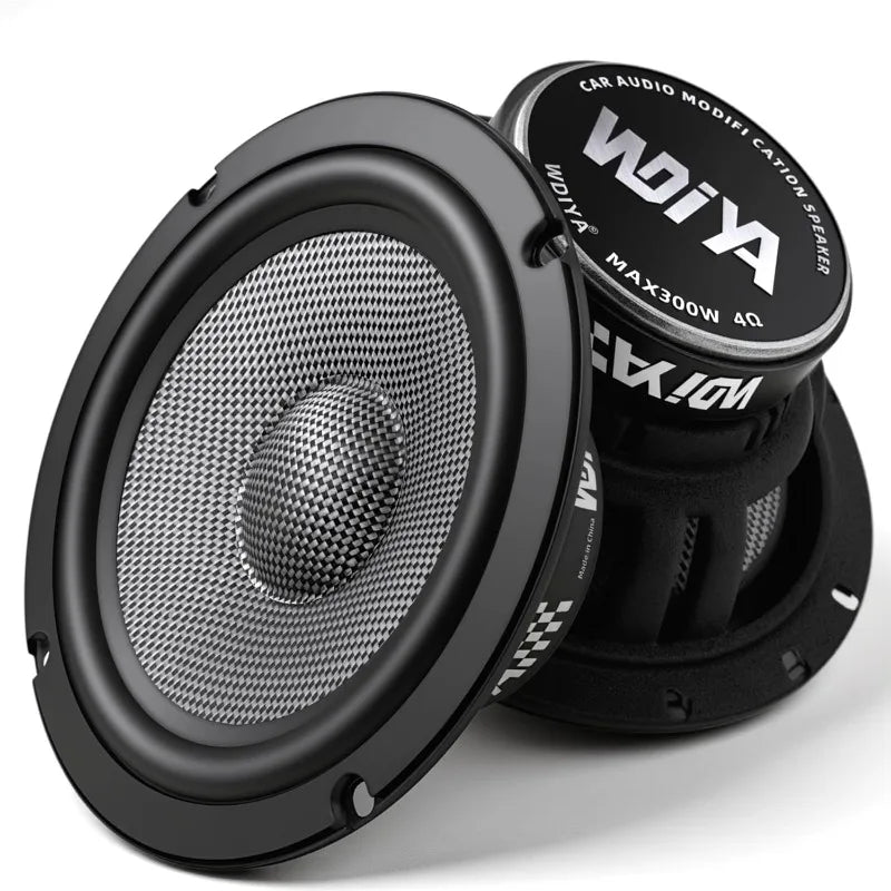 6.5-Inch 300W 4-Ohm Mid-Bass Car Speakers