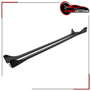 Matte Black Side Skirt Extension Set for 2025–2026 Tesla Model Y