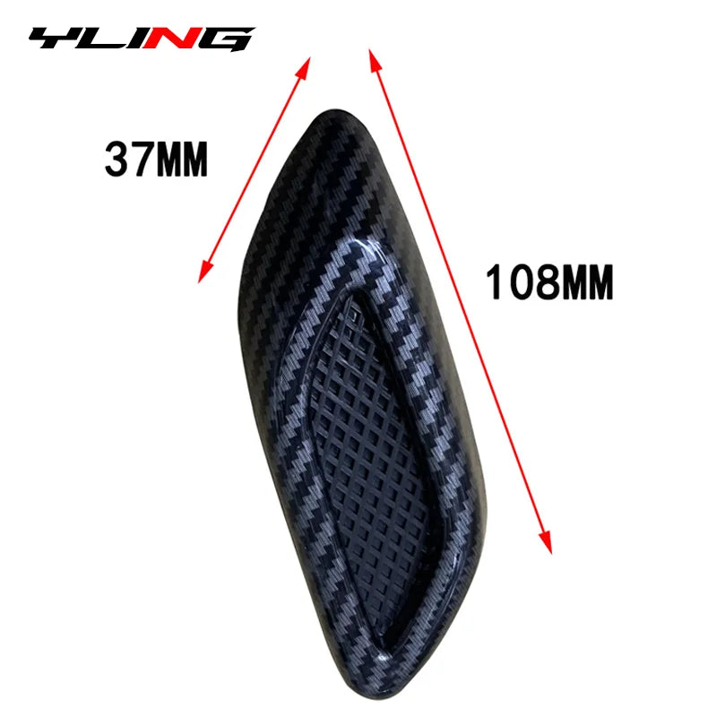 Chrome Hood Scoop & Vent Trim for Volkswagen/Honda/BMW/Audi