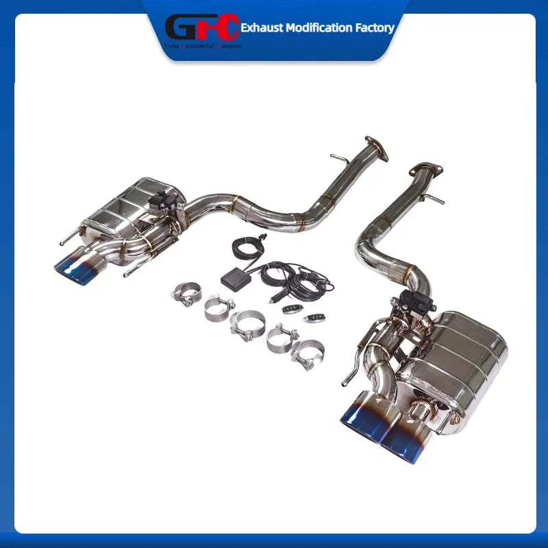 304 Stainless Steel Valvetronic Exhaust Muffler for Lexus Gsf Rcf 5.0L 2014-2024