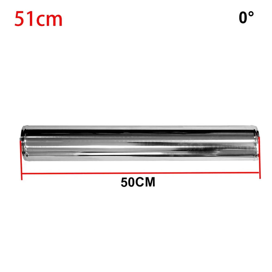 51mm Aluminum Intercooler & Intake Pipe, 500mm
