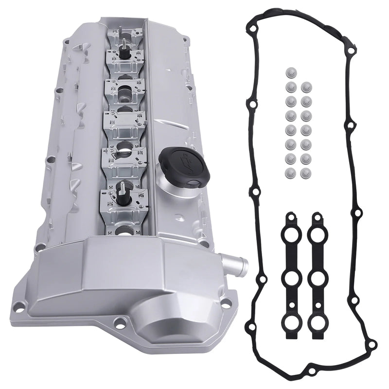 Aluminum Valve Cover with Gasket & Oil Cap for BMW 323is/328i 1996-1999