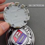 4-Piece 68mm Logo Alpina Emblem Wheel Center Hub Caps for BMW E46 E39 E38 E90 E60 E36 F30 E34 F10