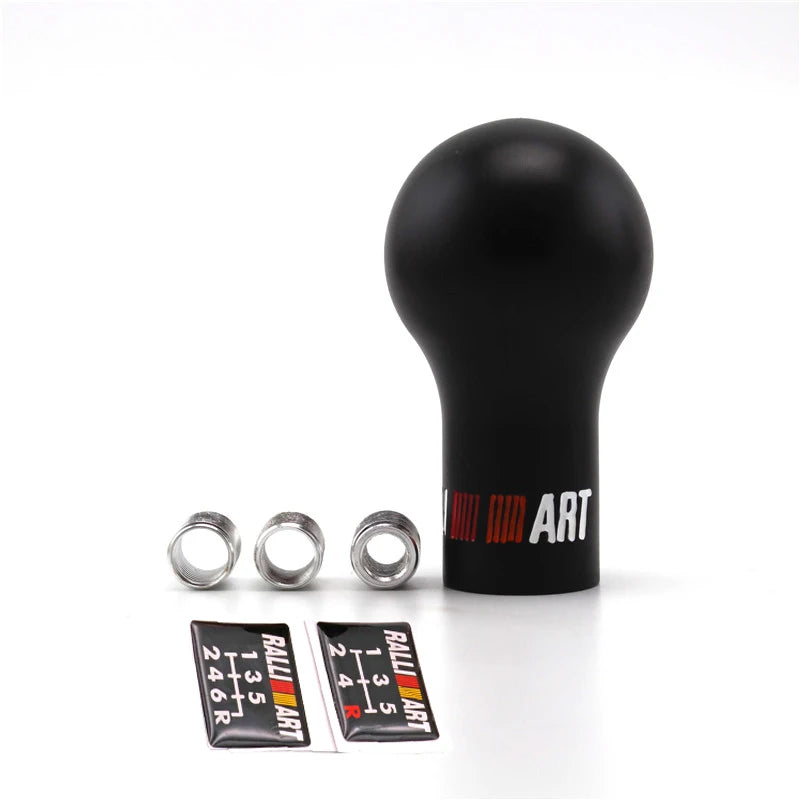 RALLI ART 5/6 Speed Resin Gear Shift Knob Racing Shifter Lever Head for Mitsubishi etc.