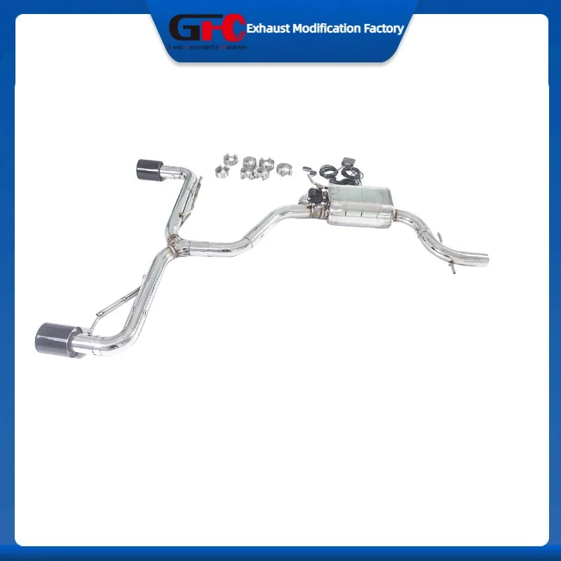 Catback Valvetronic Exhaust System for Golf 5, Golf 5gti, Golf 6, Golf 6gti, Golf 5r Mk5 Mk6 Vale