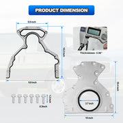 Rear Crankshaft Seal Cover Kit for GM LS 4.8L 5.3L 6.0L 6.2L Chevrolet GMC 12633579